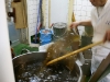 Making Dashi at Honke Owariya