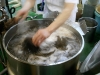 Making Dashi at Honke Owariya