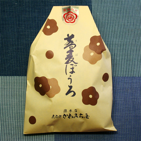 Kyoto Marutamachiya Soba Boro Cookie 丸太町かわらまち屋 蕎麦ぼうろ