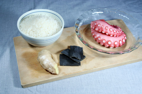 Tako Meshi (Octopus Rice) title=