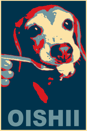 Beagle Obamacon Oishii