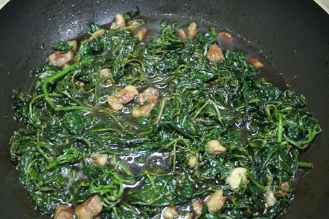 Kyotona Pepper Greens and Wagyu Tsukudani  京唐菜佃煮